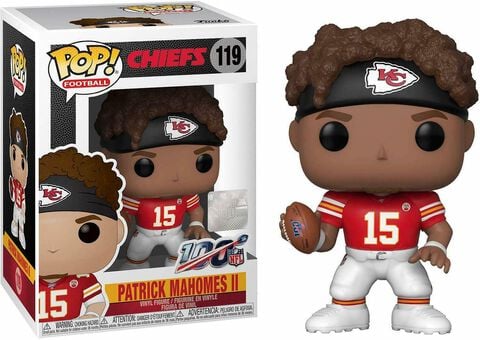 Figurine Funko Pop! N°119 - NFL : Chiefs - Patrick Mahomes II